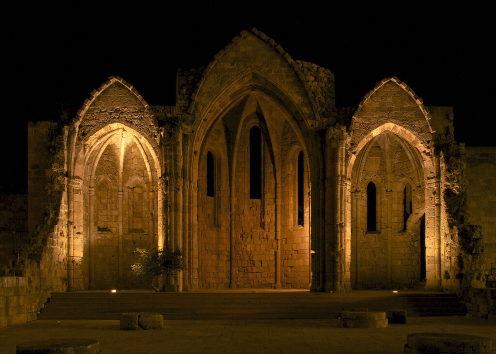 Rhodes Church of The Virgin Of The Burgh